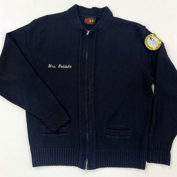 Vintage Uniform Sweater | Navy Blue - Picture 1 of 7